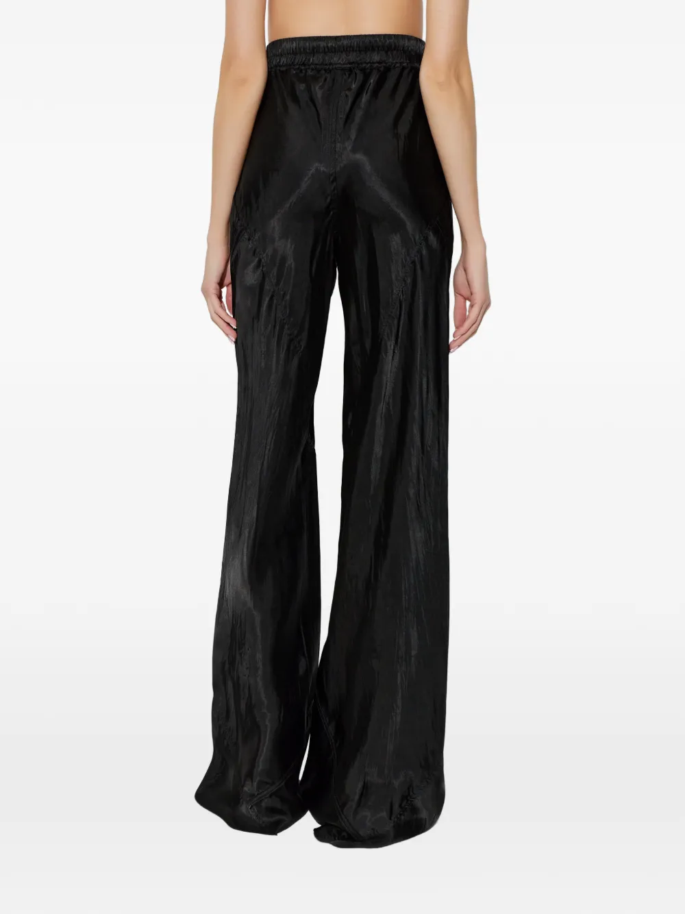 Rick Owens ドローストリング ワイドパンツ | ブラック | FARFETCH JP