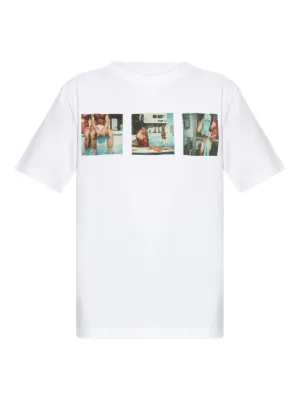 Stella McCartney レーストリム Tシャツ | ホワイト | FARFETCH JP