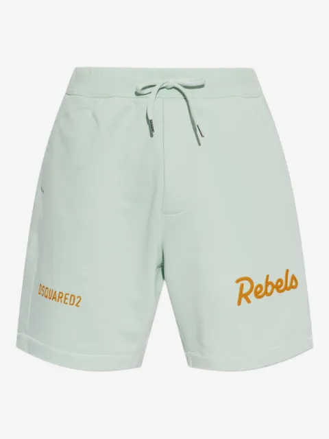 DSQUARED2 logo-detail track shorts