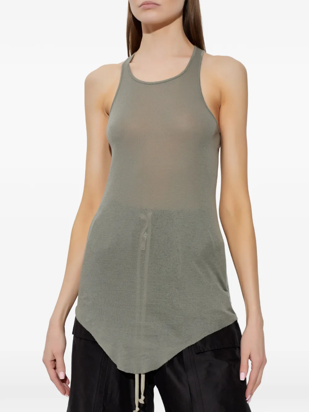  Rick Owens Racerback Tank Top - Grey 
