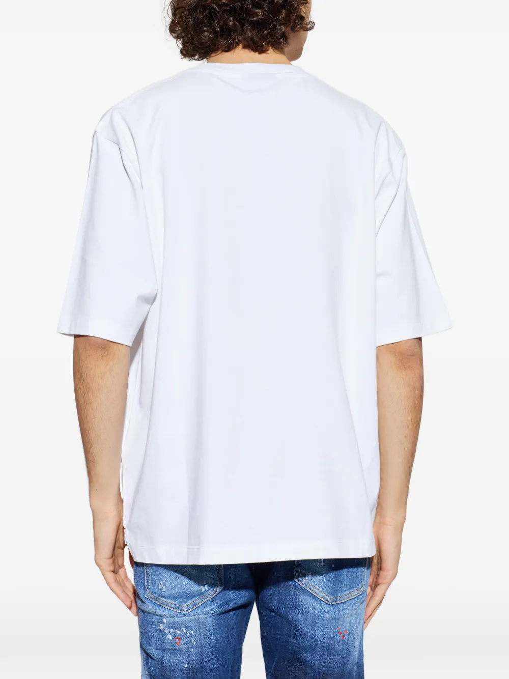 Tropical-Print T-Shirt