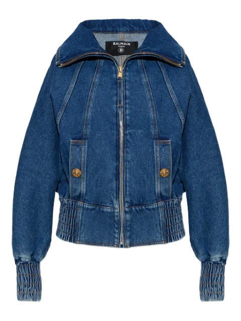 Balmain zip-up denim jacket
