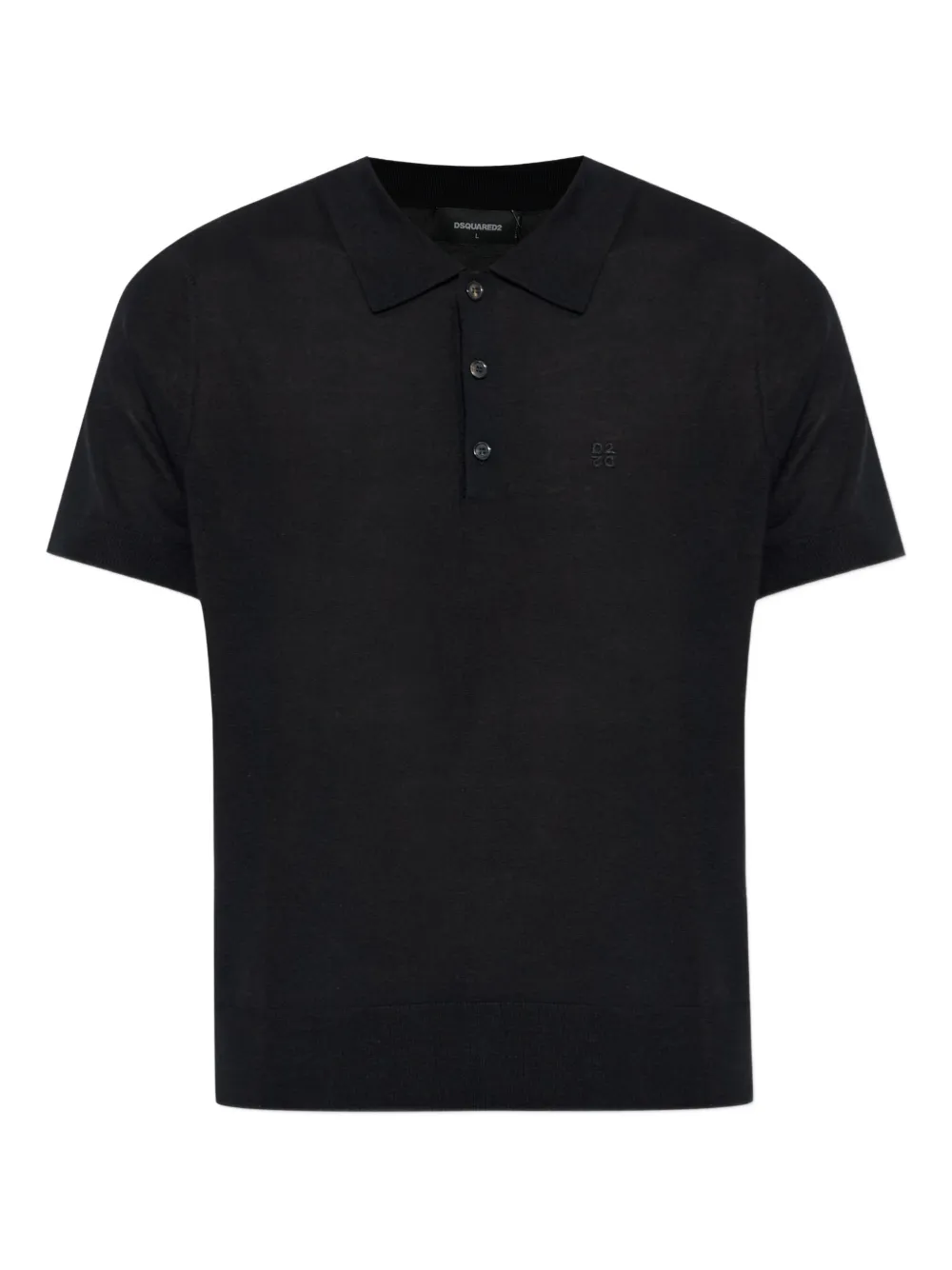 DSQUARED2 logo-detail polo shirt - Nero