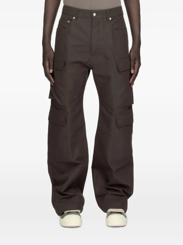Rick Owens カーゴデニム | ブラウン | FARFETCH JP