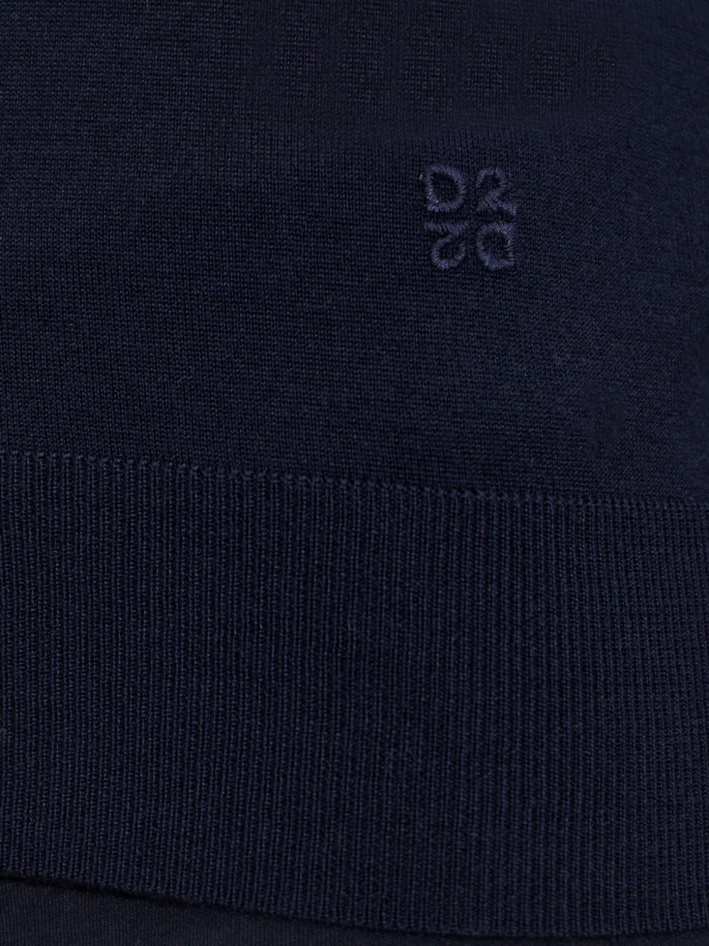 DSQUARED2 Top met V-hals en logo Blauw