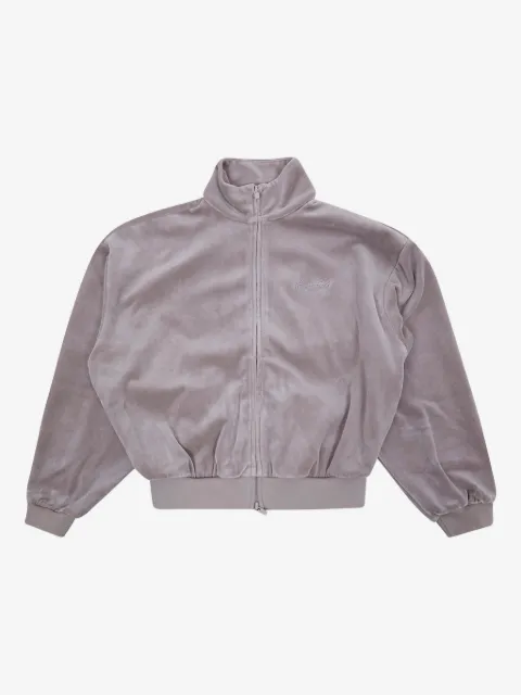 FEAR OF GOD ESSENTIALS KIDS logo-embroidered zip-up bomber jacket