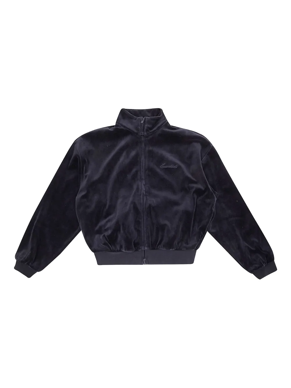 FEAR OF GOD ESSENTIALS KIDS logo-embroidered sweatshirt - Schwarz