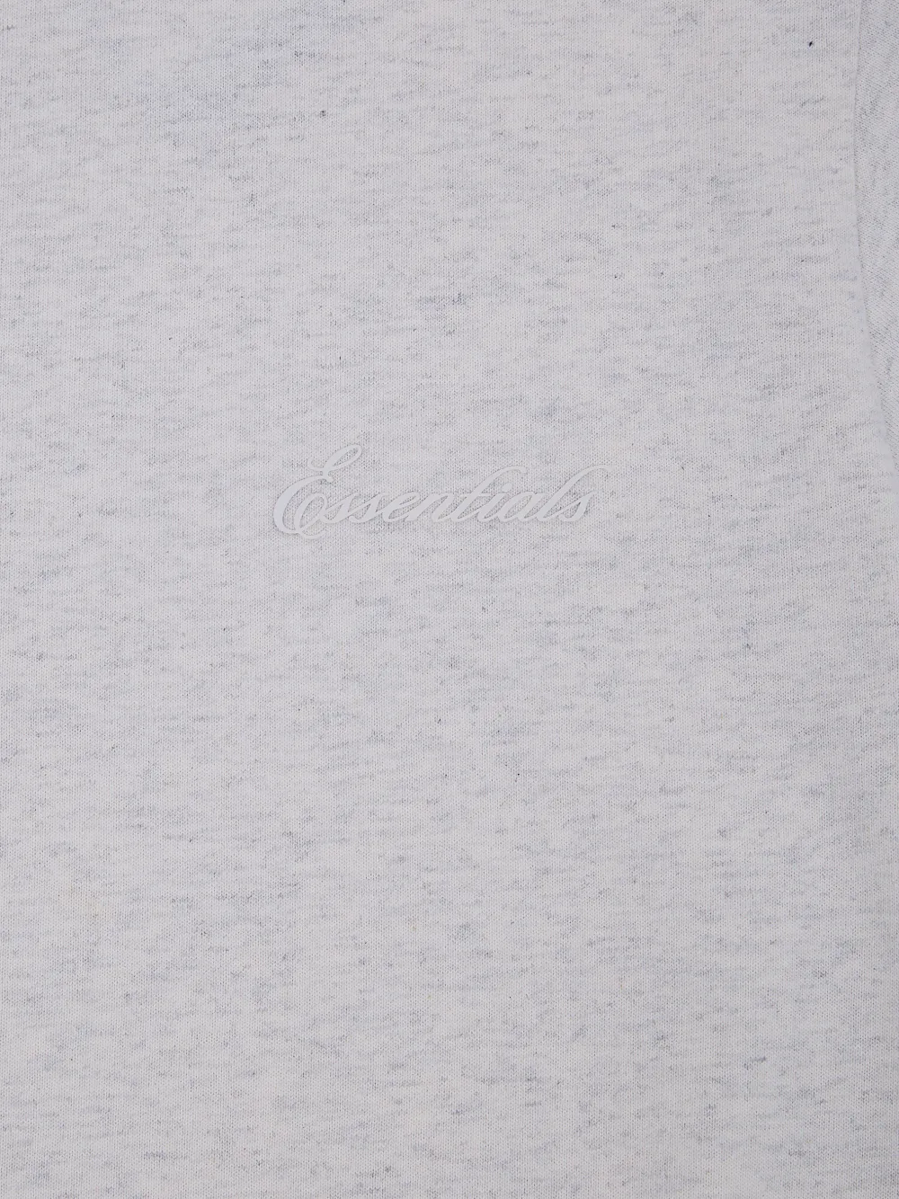 FEAR OF GOD ESSENTIALS KIDS T-shirt met geborduurd logo Grijs