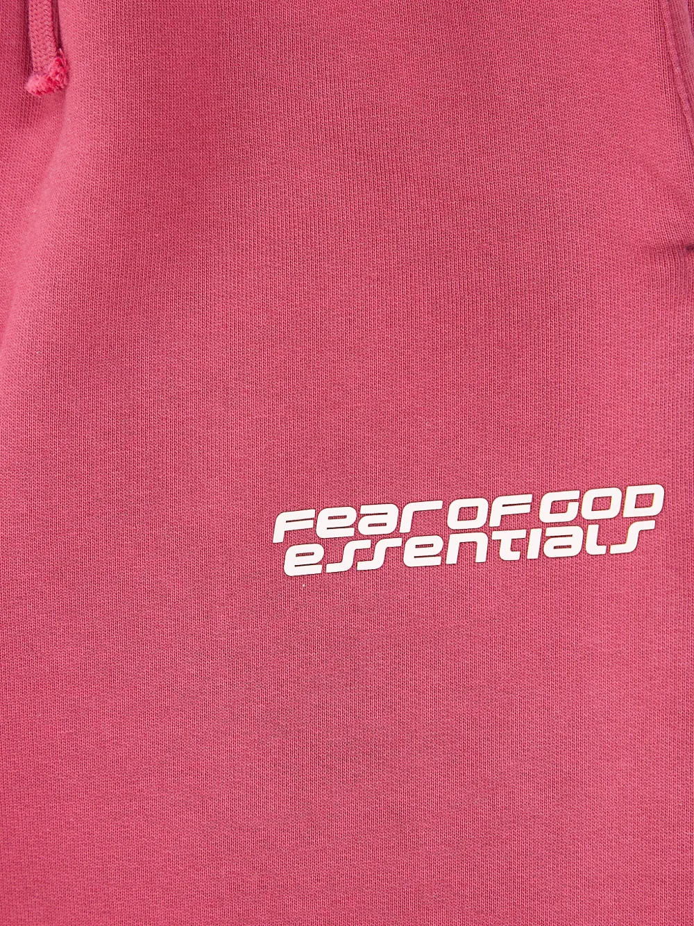 FEAR OF GOD ESSENTIALS KIDS Trainingsbroek met trekkoord Roze