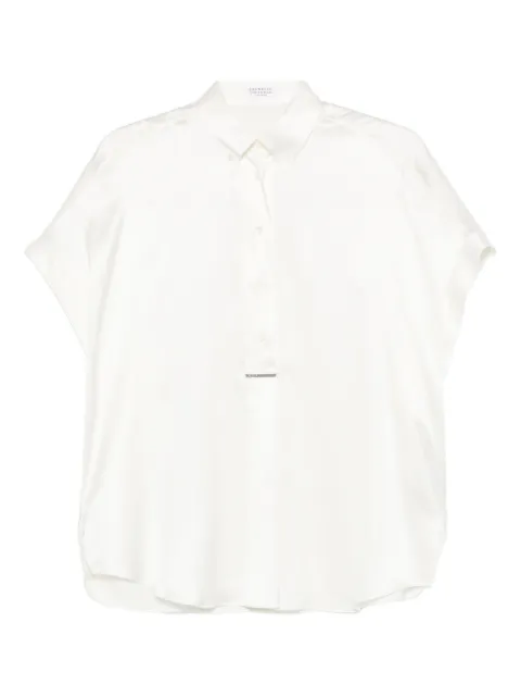 Brunello Cucinelli camisa manga corta