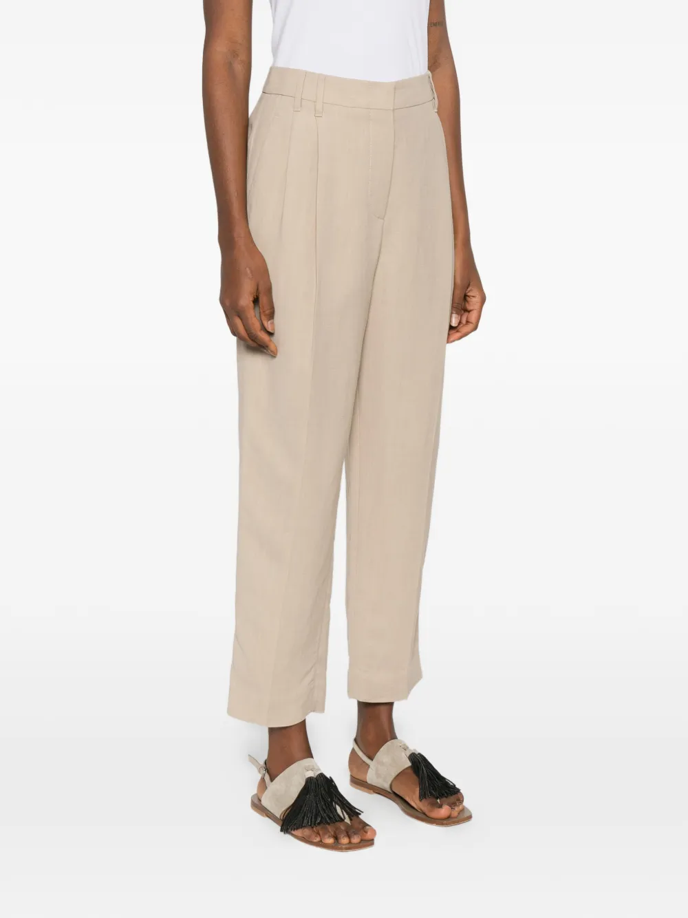 Brunello Cucinelli Plooibroek Beige