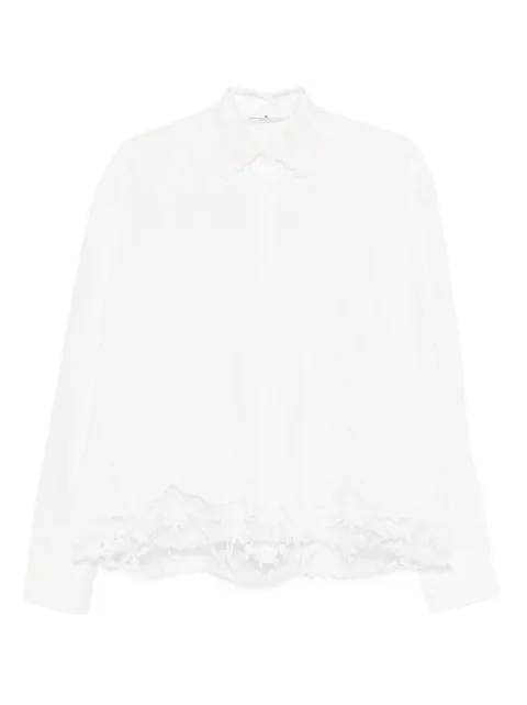 Ermanno Scervino lace collar shirt