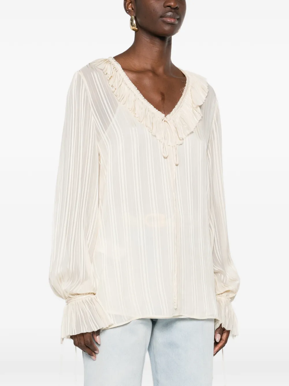 Biddy Ruffled Blouse