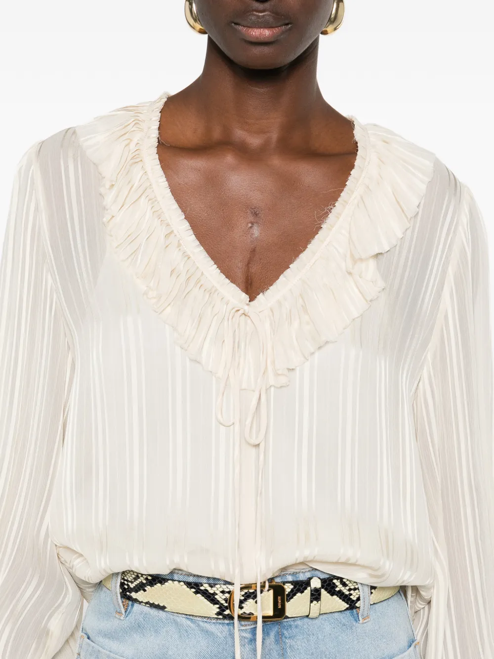 Biddy Ruffled Blouse