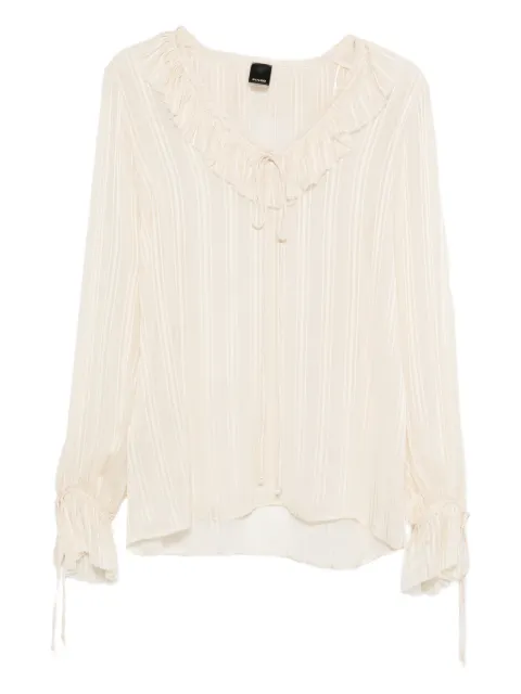 PINKO Biddy ruffled blouse
