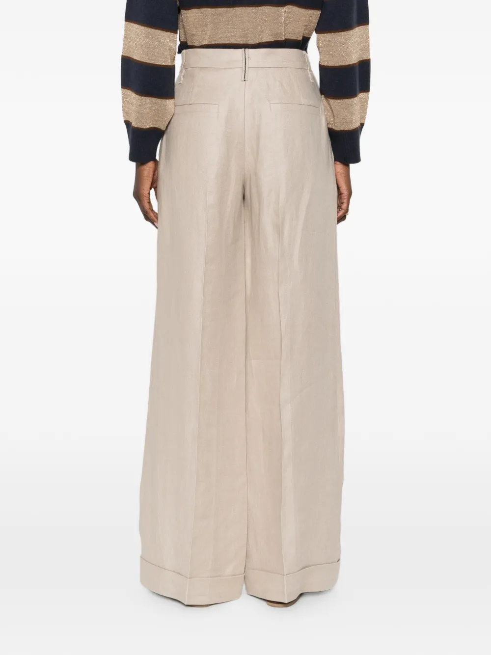 Brunello Cucinelli Plooibroek Beige