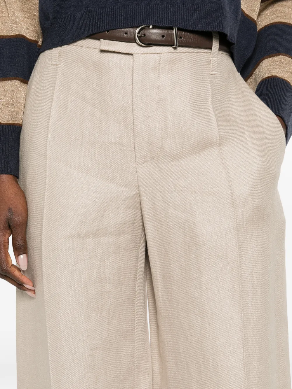 Brunello Cucinelli Plooibroek Beige