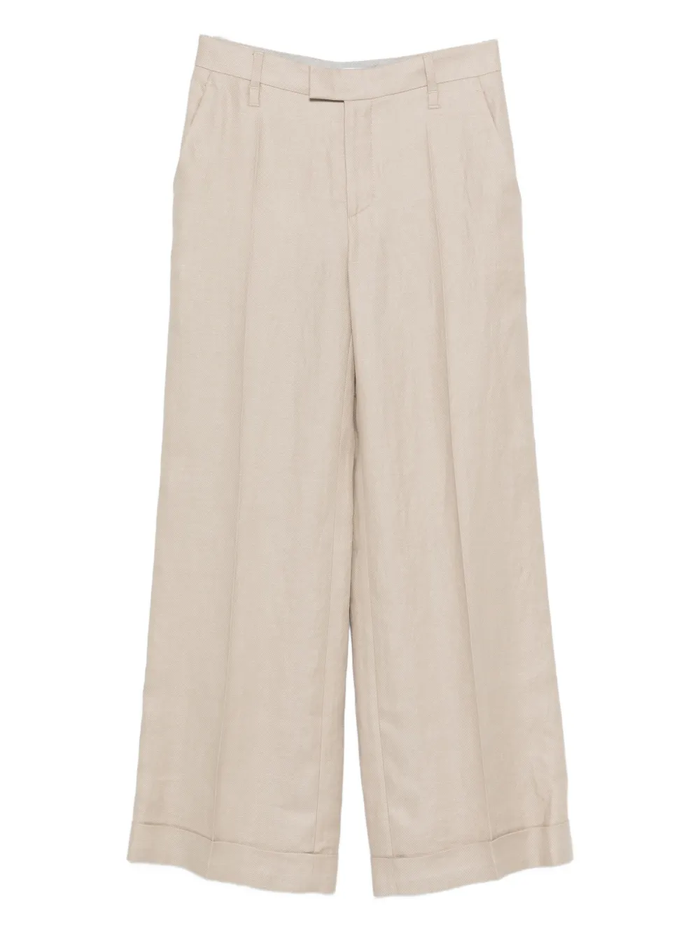 Brunello Cucinelli pleated trousers - Toni neutri