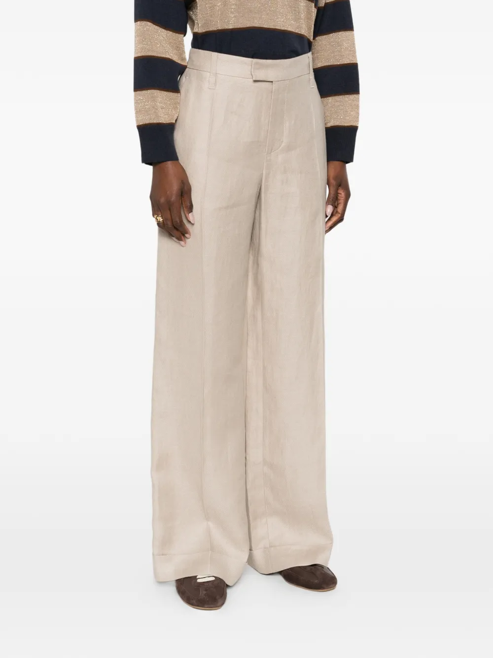 Brunello Cucinelli Plooibroek Beige