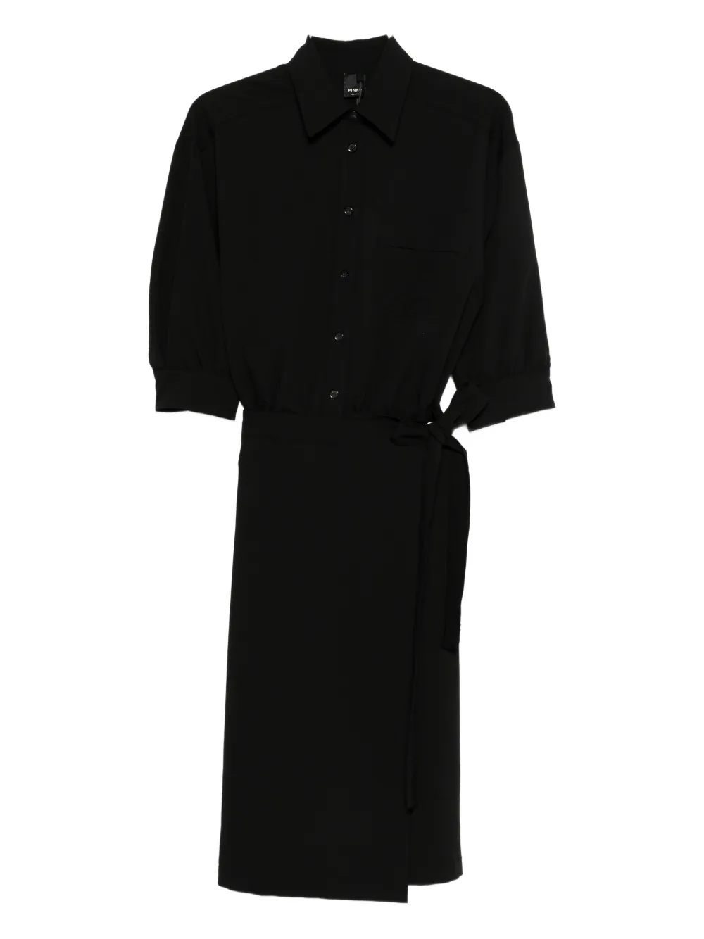 PINKO Ariane midi dress - Nero