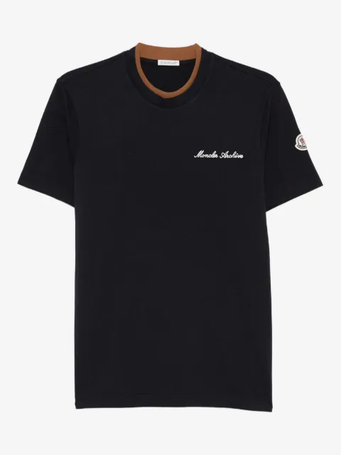 Moncler playera de algodón
