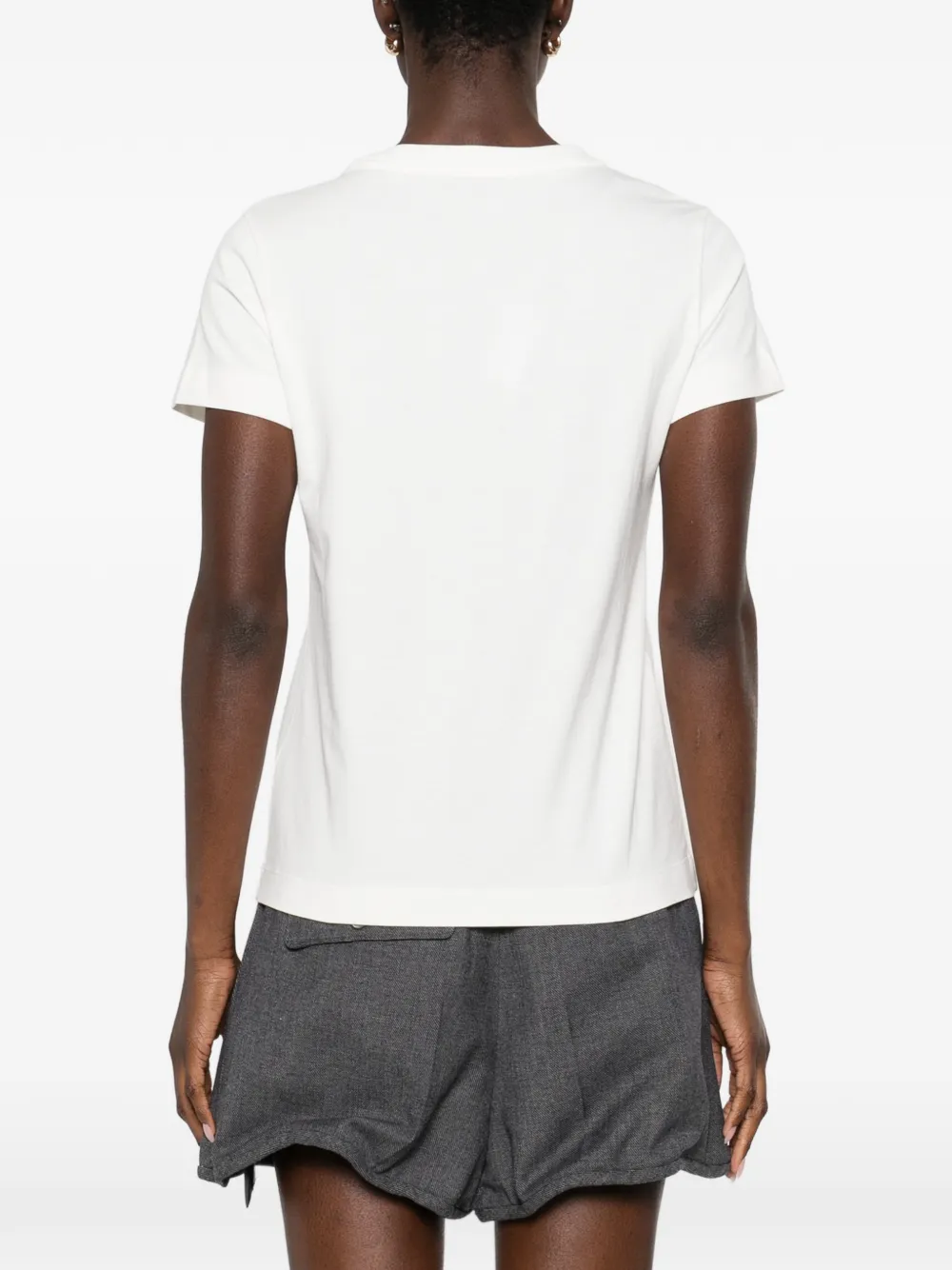 PINKO T-shirt met Love Birds logo Wit