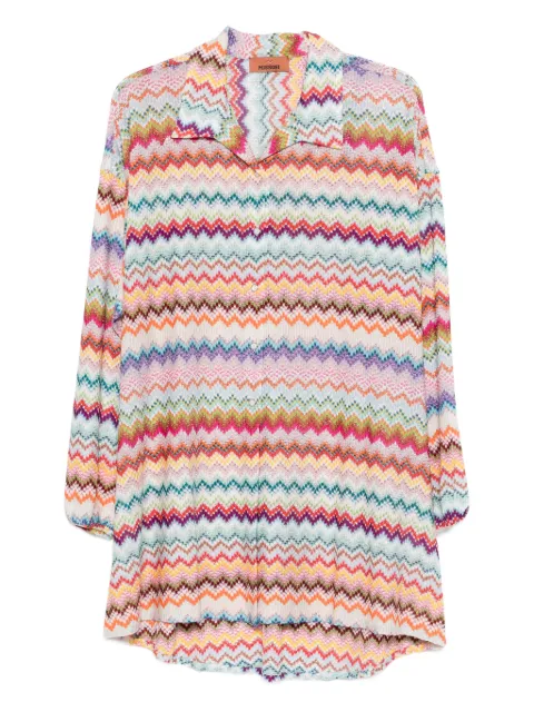 Missoni camisa con motivo chevron