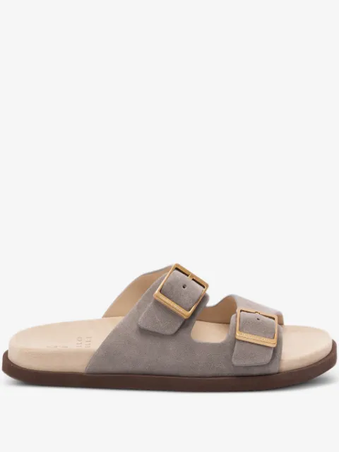Brunello Cucinelli Sandalen met gespsluiting