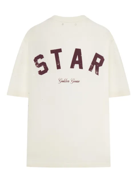 Golden Goose playera con estrellas estampadas
