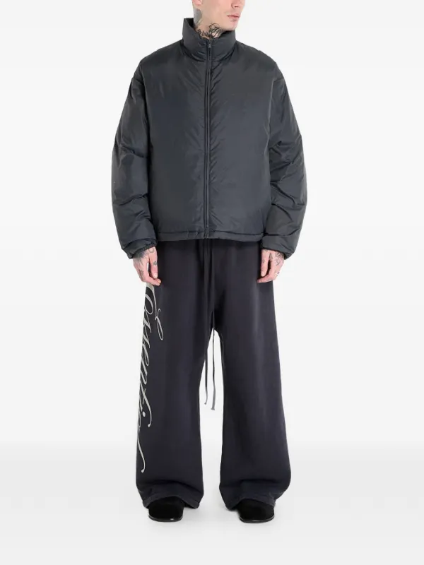 FEAR OF GOD ESSENTIALS Ripstop Padded Jacket | Grey | FARFETCH UK