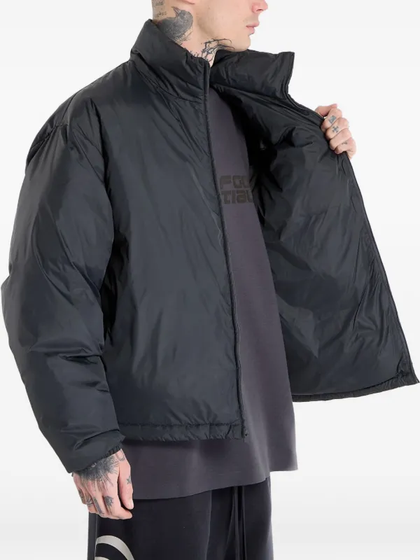 FEAR OF GOD ESSENTIALS Ripstop Padded Jacket | Grey | FARFETCH UK