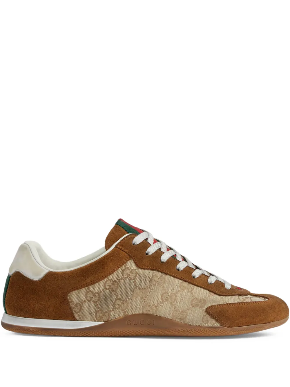Gucci Shift GG sneakers met Web-detail | Beige | Image 1