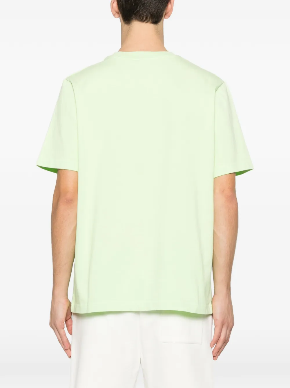 Casablanca T-shirt met grafische print Groen
