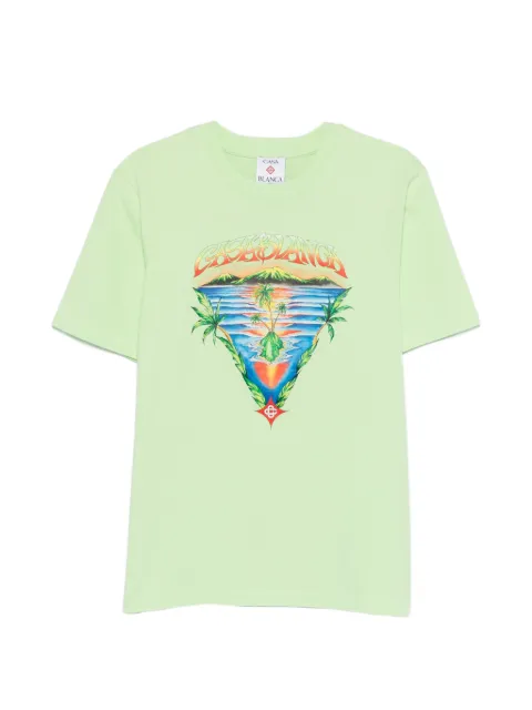 Casablanca playera con motivo gráfico