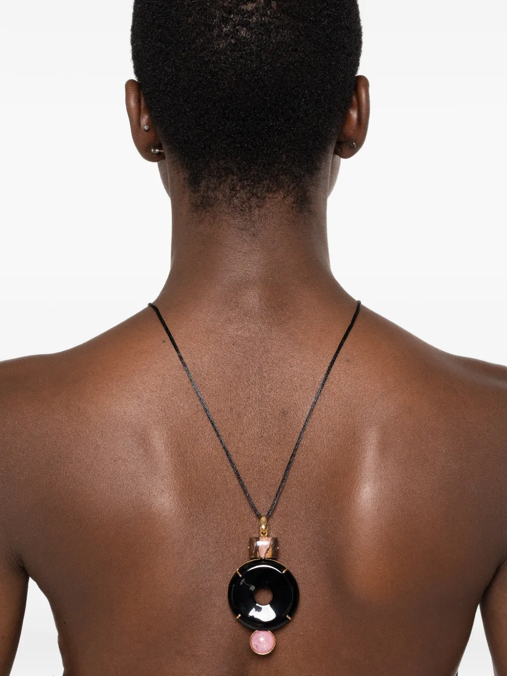 Jennifer Behr Devon pendant necklace - Goud