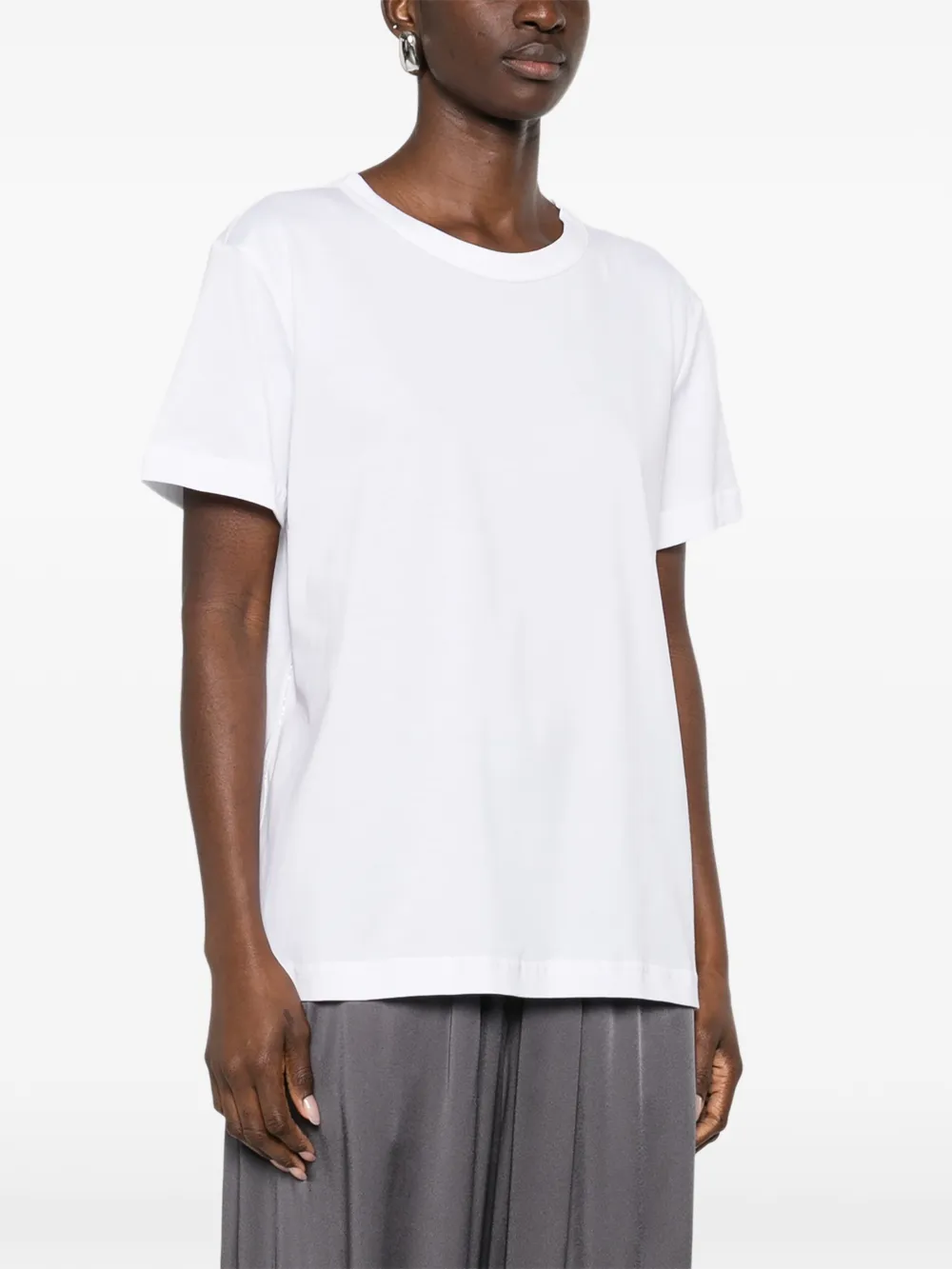 Fabiana Filippi T-shirt met korte mouwen Wit