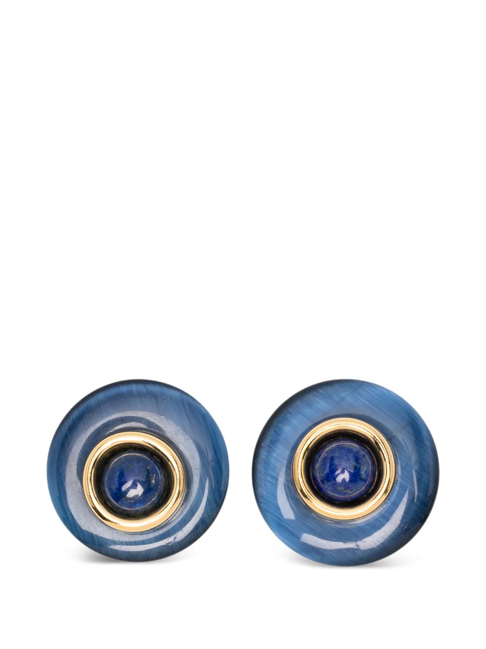 Jennifer Behr round-shape earrings - Blu