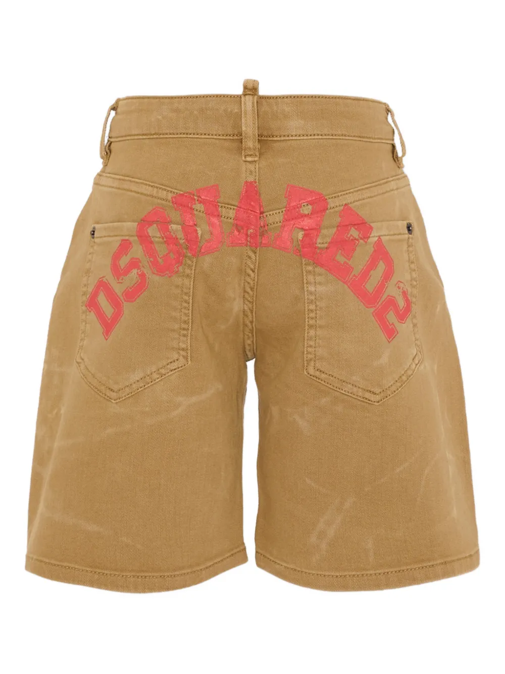 DSQUARED2 KIDS Shorts met logoprint Bruin