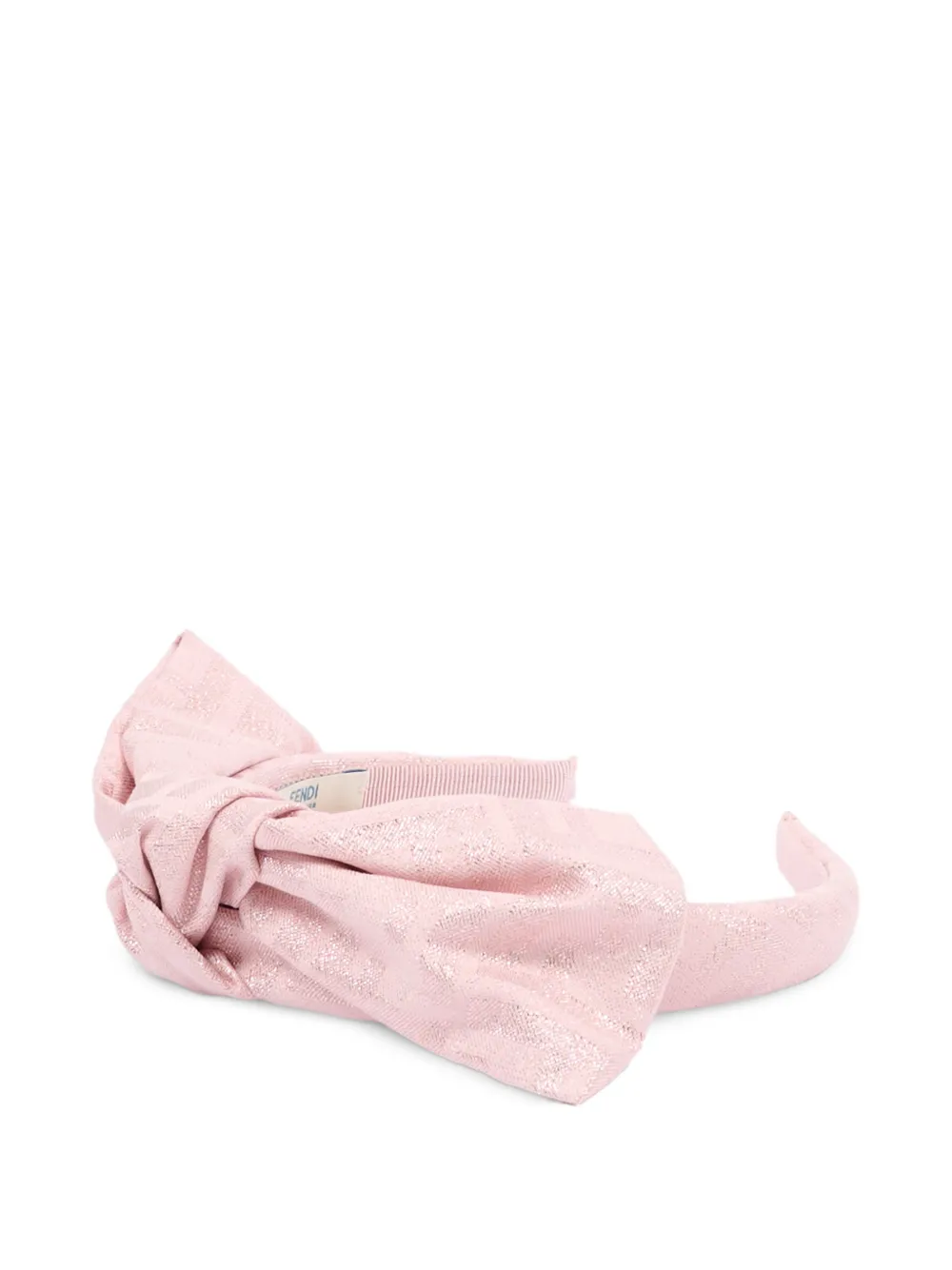  Fendi Kids Bow-detail Headband - Pink 