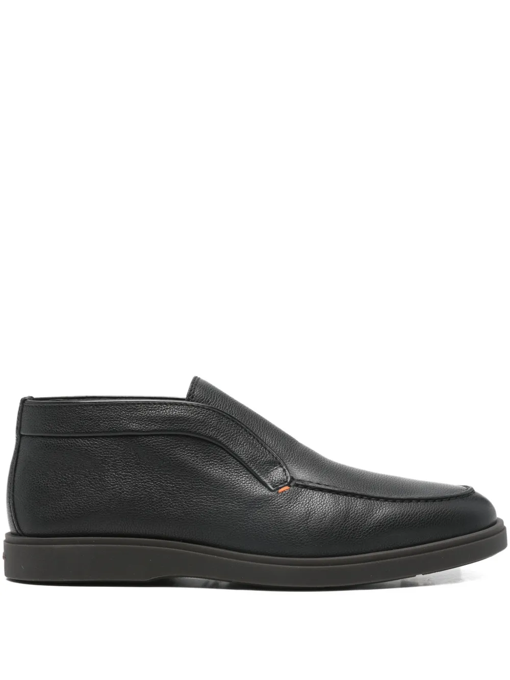 Santoni leather boots - Nero