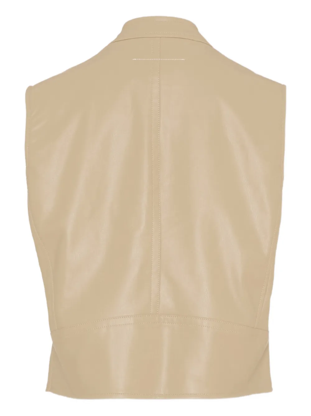 MM6 Maison Margiela Kids Gilet met rits Beige