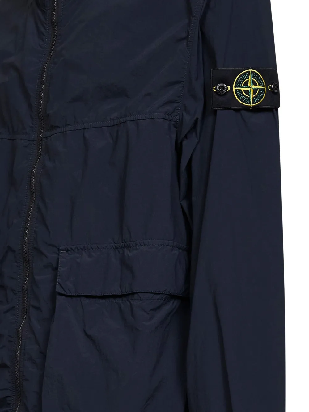 Stone Island Jack met capuchon Blauw