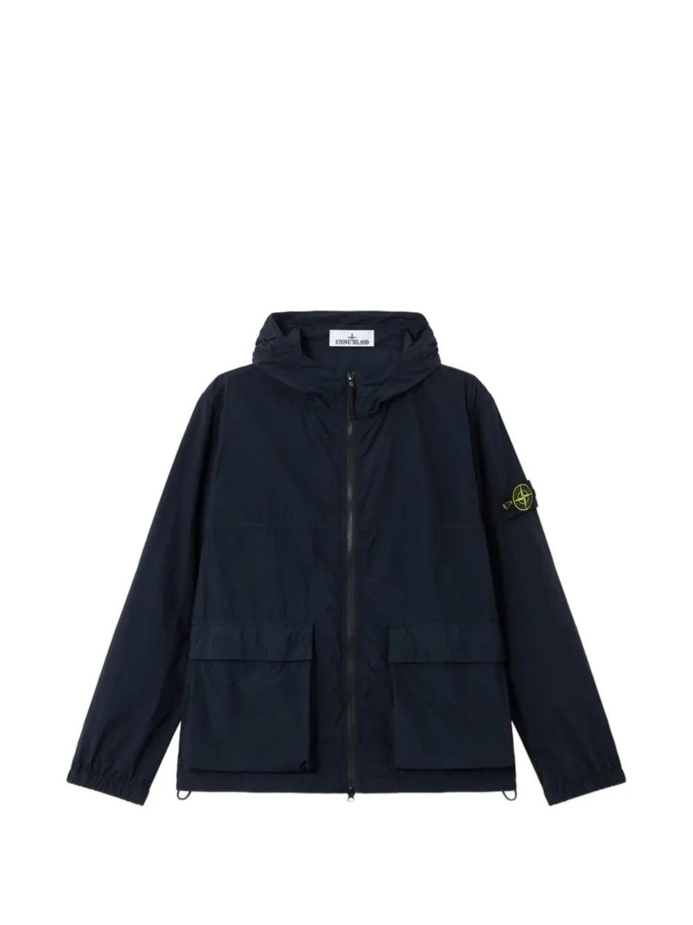 Stone Island 连帽翻袋夹克 | 蓝色 | Image 1