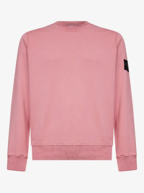 Stone Island sudadera con parche del logo