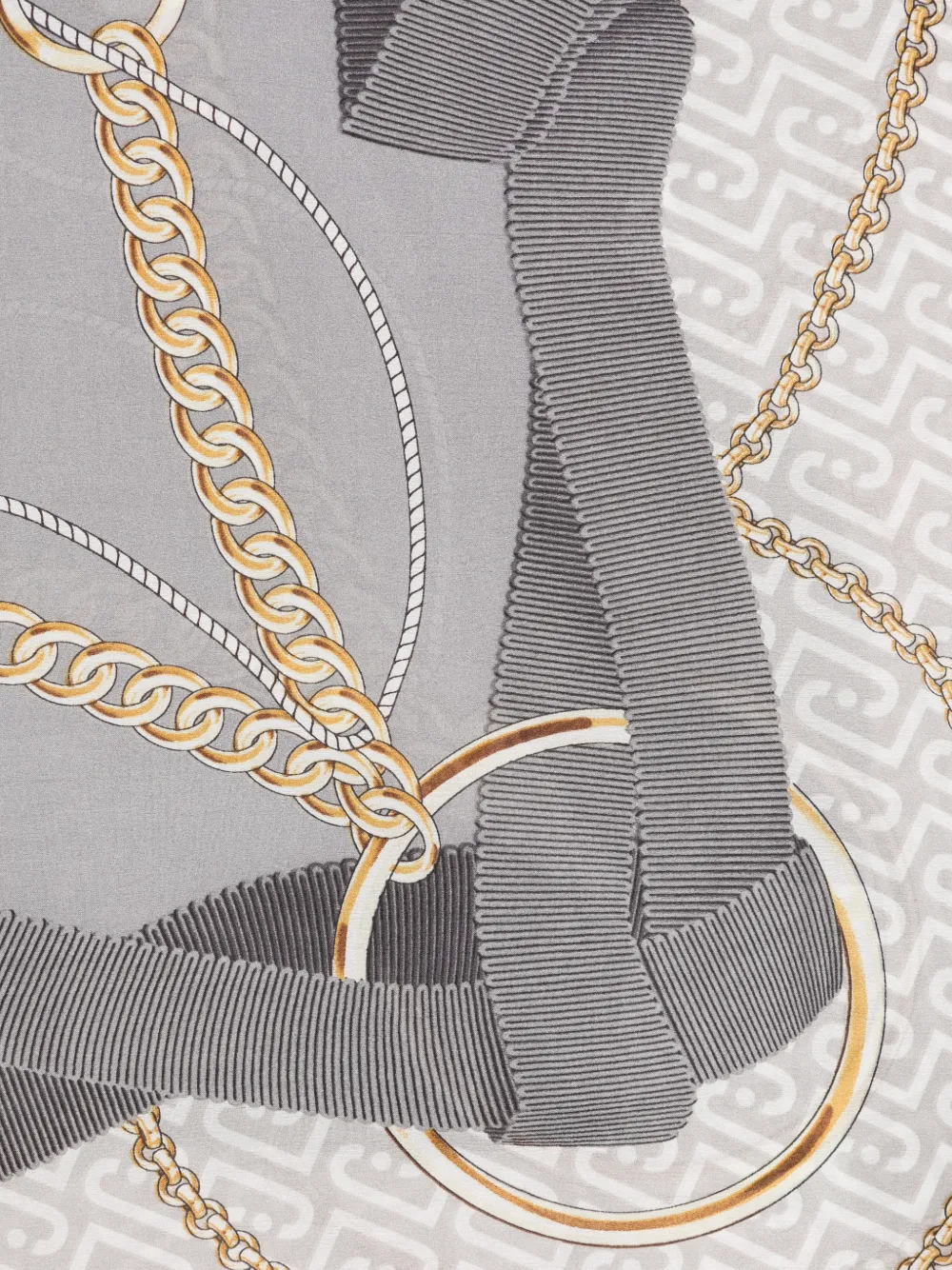 Chain Graphic Scarf