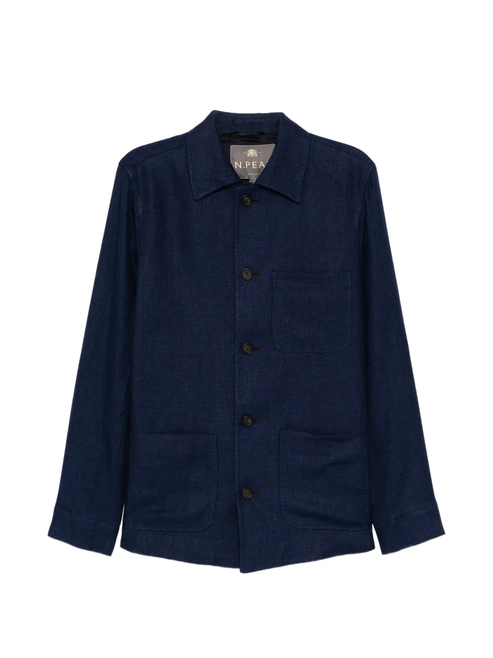 N.Peal Giacca-camicia Tucci - Blu