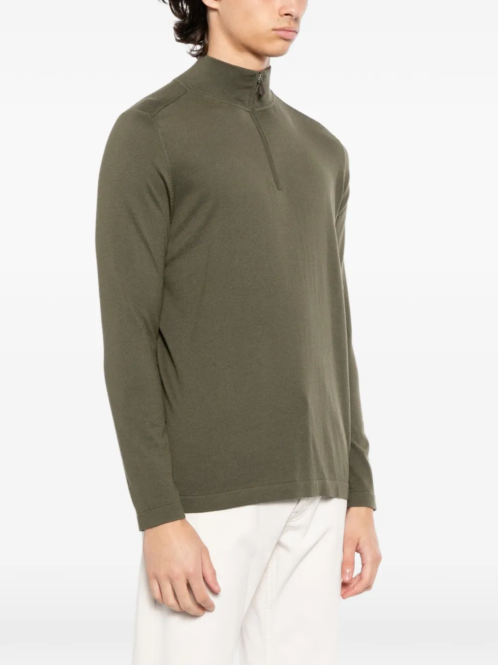  N.peal Salcombe Sweater - Green 