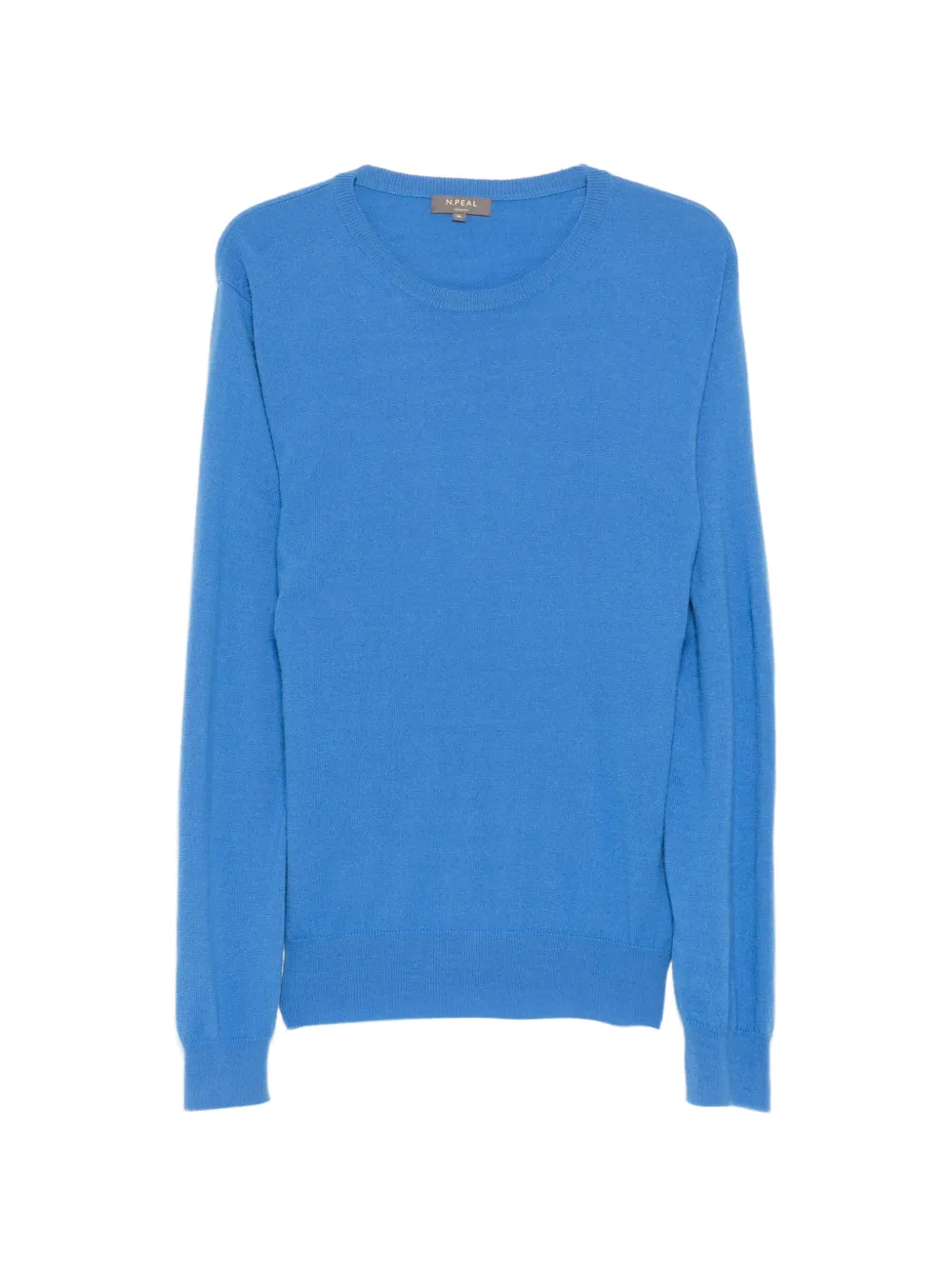 N.Peal Maglione Oxford - Blu