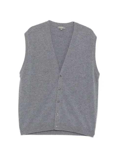 N.Peal cashmere sleeveless cardigan