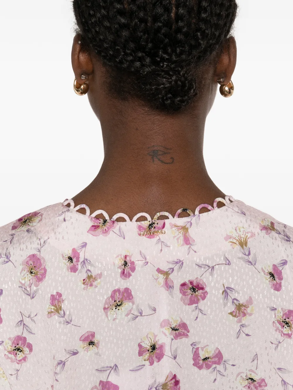 TWINSET Blouse met bloemenprint Roze